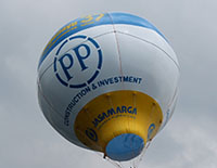 balon iklan oval